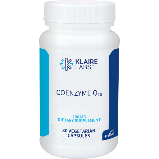 Coenzyme Q10 (100 mg) (30 Capsules)-Klaire Labs - SFI Health-Pine Street Clinic