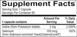 Seleno-Iodide (90 Capsules)