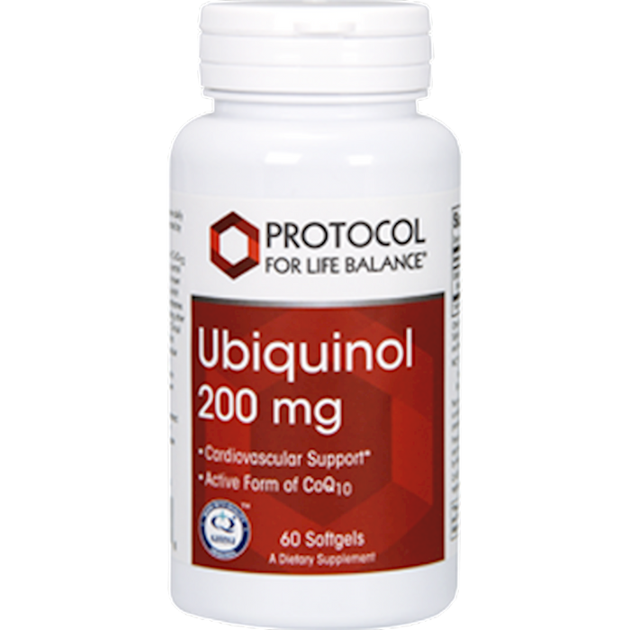 Ubiquinol (60 Softgels)-Vitamins & Supplements-Protocol For Life Balance-100 mg-Pine Street Clinic