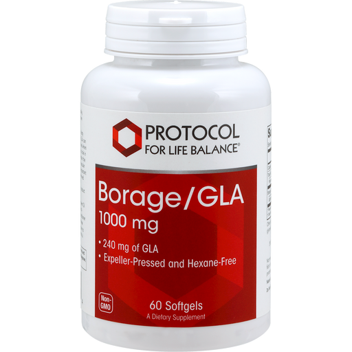 Borage Oil (60 Softgels)-Protocol For Life Balance-Pine Street Clinic