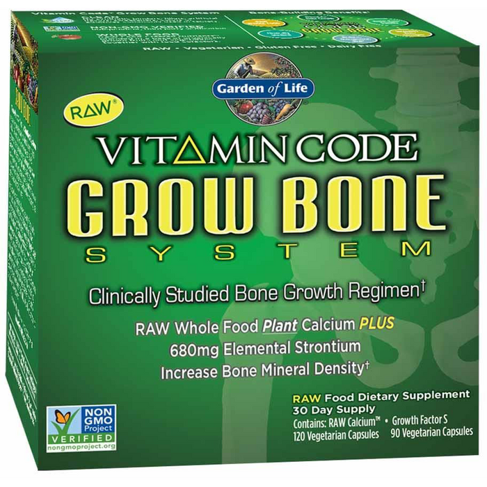 Vitamin Code Grow Bone System (1 Kit)-Garden of Life-Pine Street Clinic