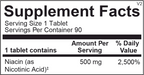 Time Release Niacin (90 Tablets)