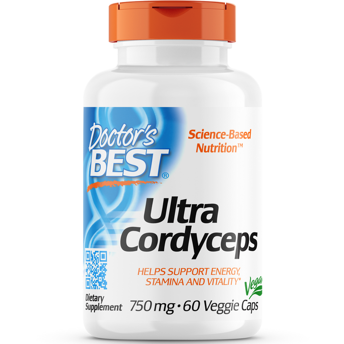 Ultra Cordyceps (60 Capsules)-Vitamins & Supplements-Doctor's Best-Pine Street Clinic