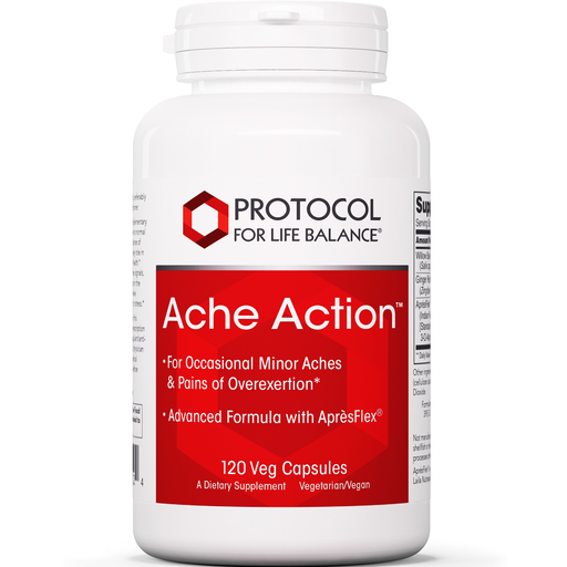 Ache Action (120 Capsules)-Vitamins & Supplements-Protocol For Life Balance-Pine Street Clinic