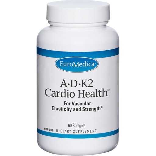 A-D-K2 Cardio Health (60 Softgels)-EuroMedica-Pine Street Clinic