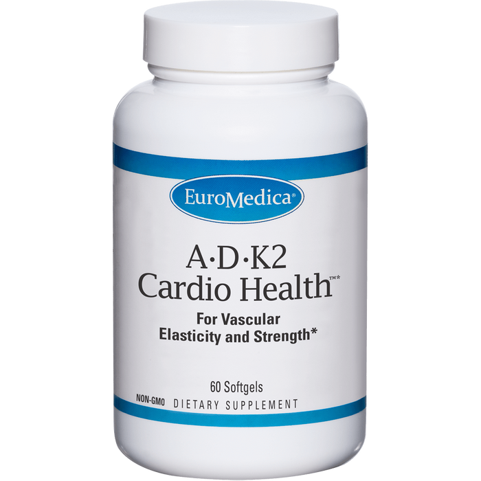 A-D-K2 Cardio Health (60 Softgels)-Vitamins & Supplements-EuroMedica-Pine Street Clinic