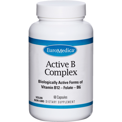 Active B Complex (60 Capsules)-EuroMedica-Pine Street Clinic