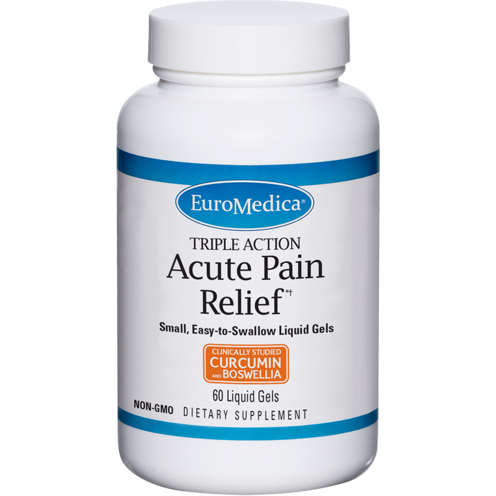 Acute Pain Relief (60 Softgels)-Vitamins & Supplements-EuroMedica-Pine Street Clinic