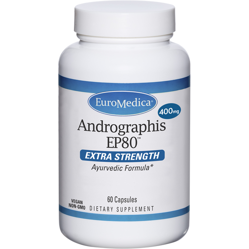 Andrographis EP80 (Extra Strength) (60 Capsules)-Vitamins & Supplements-EuroMedica-Pine Street Clinic