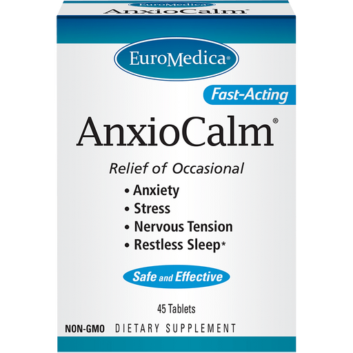 AnxioCalm (45 Tablets)-Vitamins & Supplements-EuroMedica-Pine Street Clinic