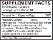 Ashwagandha Complex (60 Capsules)