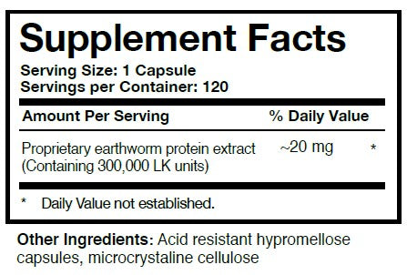 Boluoke Lumbrokinase-Vitamins & Supplements-Canada RNA Biochemical-60 Capsules-Pine Street Clinic