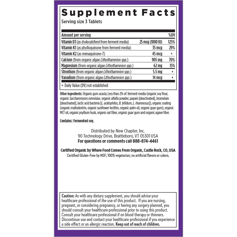 NewChapter Bone Strength Take Care