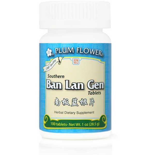 Ban Lan Gen Tablets (Nan Ban Lan Gen Pian) (100 Tablets)