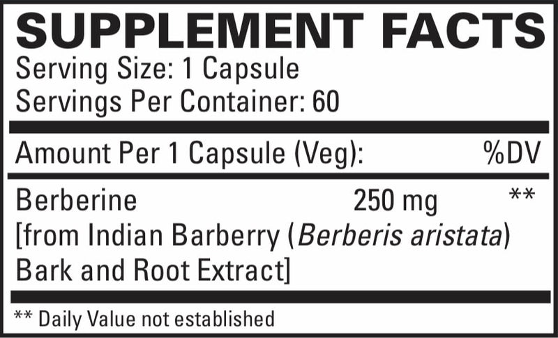 Berberine Ultra Absorption (60 Capsules)