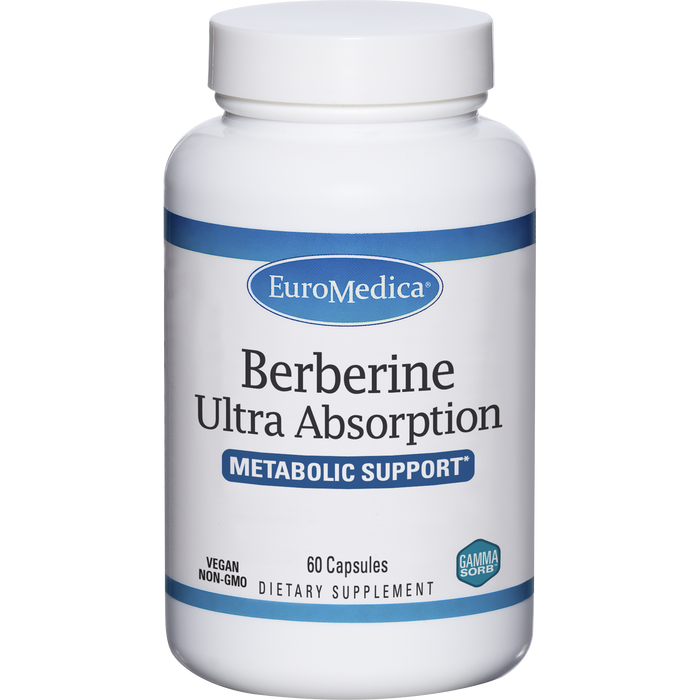 Berberine Ultra Absorption (60 Capsules)-Vitamins & Supplements-EuroMedica-Pine Street Clinic
