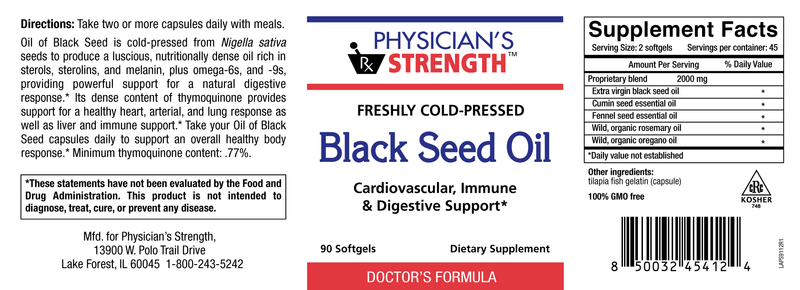 Black Seed Oil (90 gels)