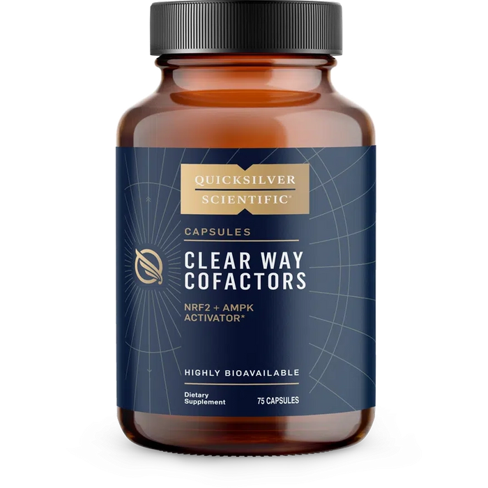 Clear Way Cofactors-Vitamins & Supplements-Quicksilver Scientific-75 Capsules-Pine Street Clinic