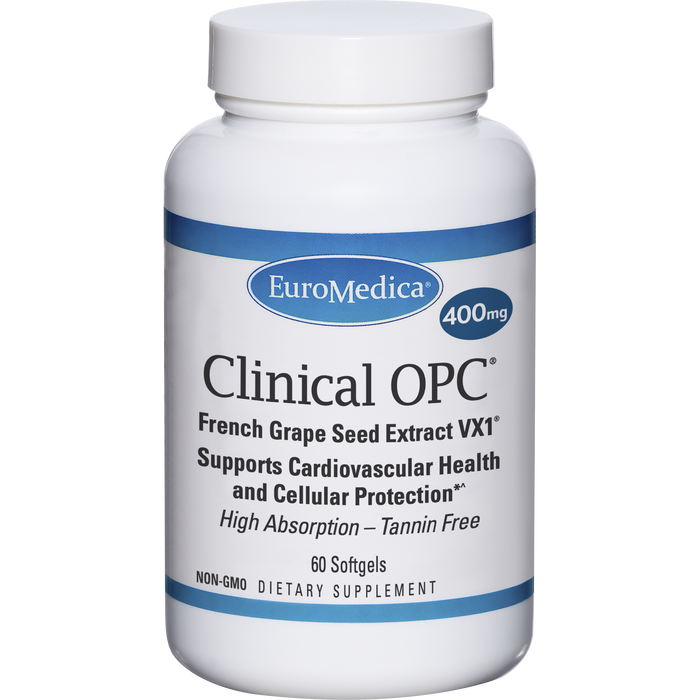 Clinical OPC (400 mg) (60 Softgels)-Vitamins & Supplements-EuroMedica-Pine Street Clinic