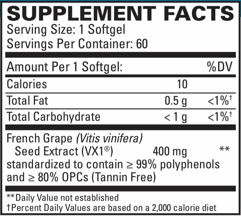 Clinical OPC (400 mg) (60 Softgels)