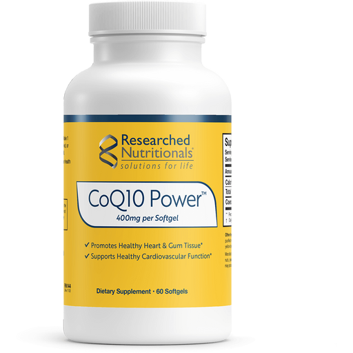 CoQ10 Power (60 Softgels)-Researched Nutritionals-Pine Street Clinic