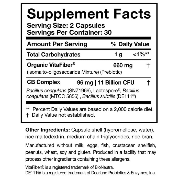 CoreBiotic (60 Capsules)-Vitamins & Supplements-Researched Nutritionals-Pine Street Clinic
