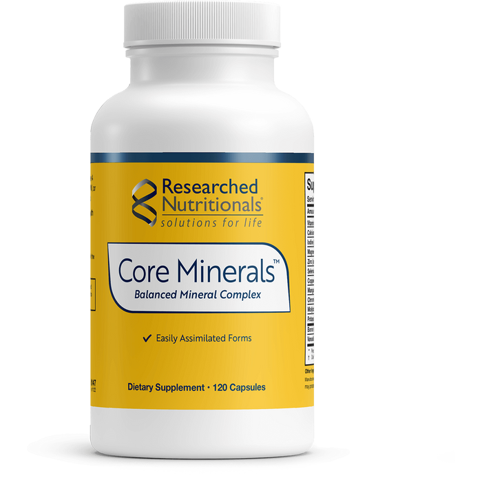 Core Minerals (120 Capsules)-Vitamins & Supplements-Researched Nutritionals-Pine Street Clinic