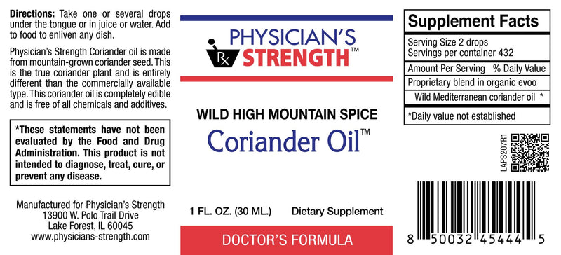 Wild Cilantro/Coriander Oil (30 ml)