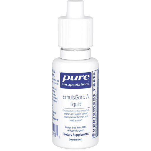 EmulsiSorb A Liquid (30 mL) (1 Fluid Ounce)-Vitamins & Supplements-Pure Encapsulations-Pine Street Clinic