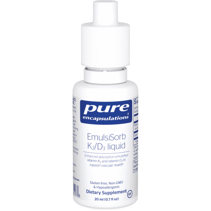 EmulsiSorb K2/D3 liquid (20 mL)-Pure Encapsulations-Pine Street Clinic