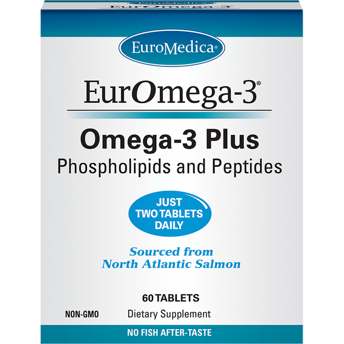 EurOmega-3 (60 Tablets)-Vitamins & Supplements-EuroMedica-Pine Street Clinic