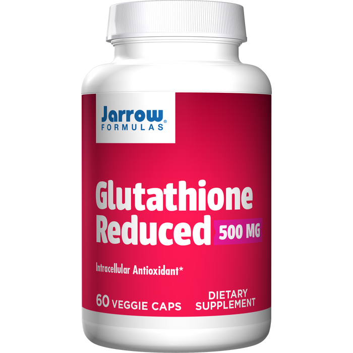 Glutathione Reduced 500 mg (60 Capsules)-Jarrow-Pine Street Clinic