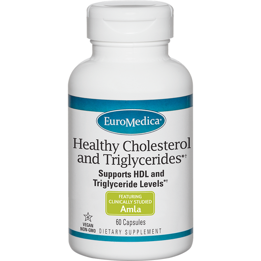 Healthy Cholesterol and Triglycerides (60 Capsules)-Vitamins & Supplements-EuroMedica-Pine Street Clinic