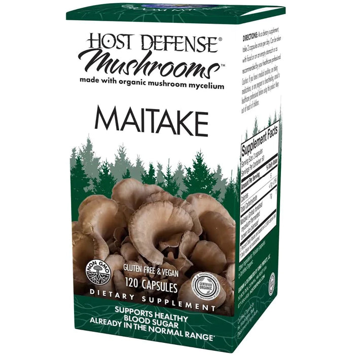 Maitake-Vitamins & Supplements-Host Defense-120 Capsules-Pine Street Clinic