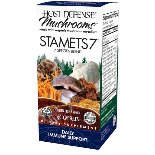 Stamets 7-Vitamins & Supplements-Host Defense-60 Capsules-Pine Street Clinic