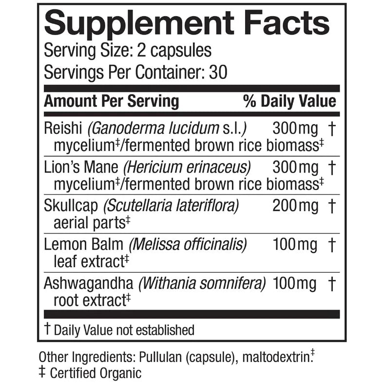 MycoBotanicals Stress Decompress (60 Capsules)