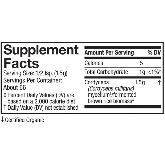 Cordyceps-Vitamins & Supplements-Host Defense-100 Grams Powder-Pine Street Clinic