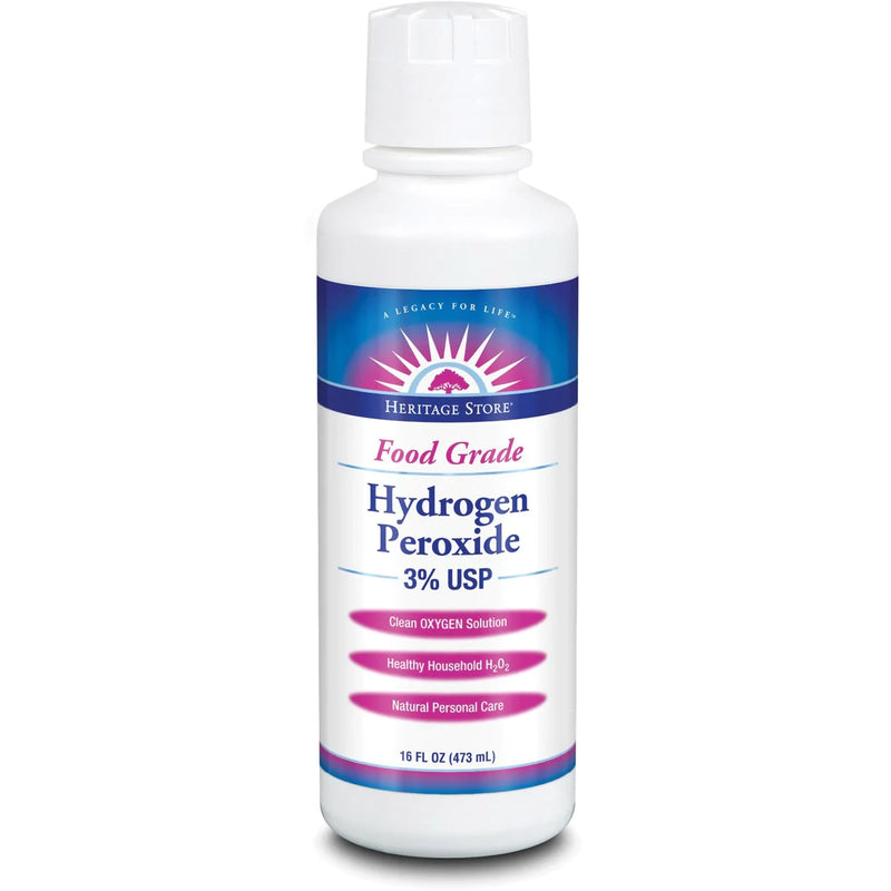 Hydrogen Peroxide 3% (Food Grade) (16 Fluid Ounces)