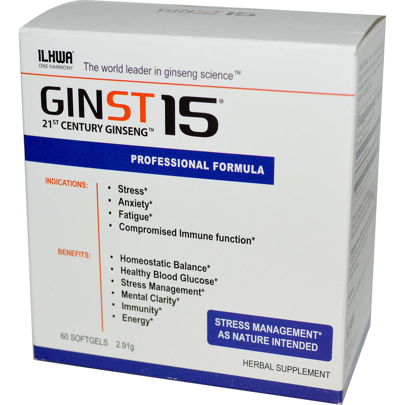 GinST 15 Softgels (60 Softgels)