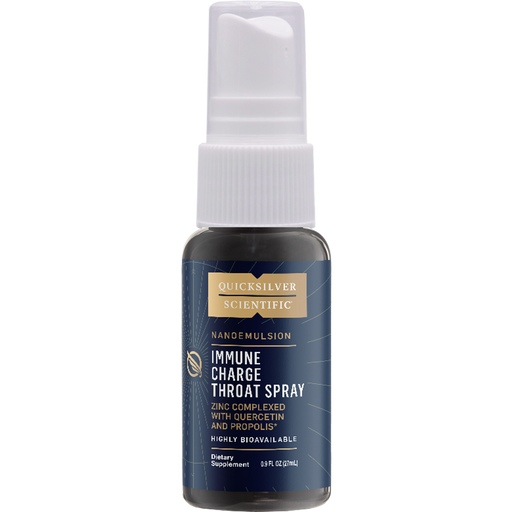 Immune Charge+ Throat Spray (27 ml)-Vitamins & Supplements-Quicksilver Scientific-Pine Street Clinic
