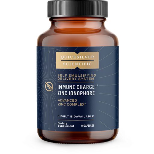Immune Charge+ Zinc Ionophore (60 Capsules)-Vitamins & Supplements-Quicksilver Scientific-Pine Street Clinic