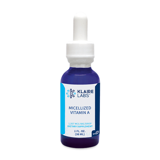 Micellized Vitamin A (1 Fluid Oz)-Vitamins & Supplements-Klaire Labs - SFI Health-Pine Street Clinic