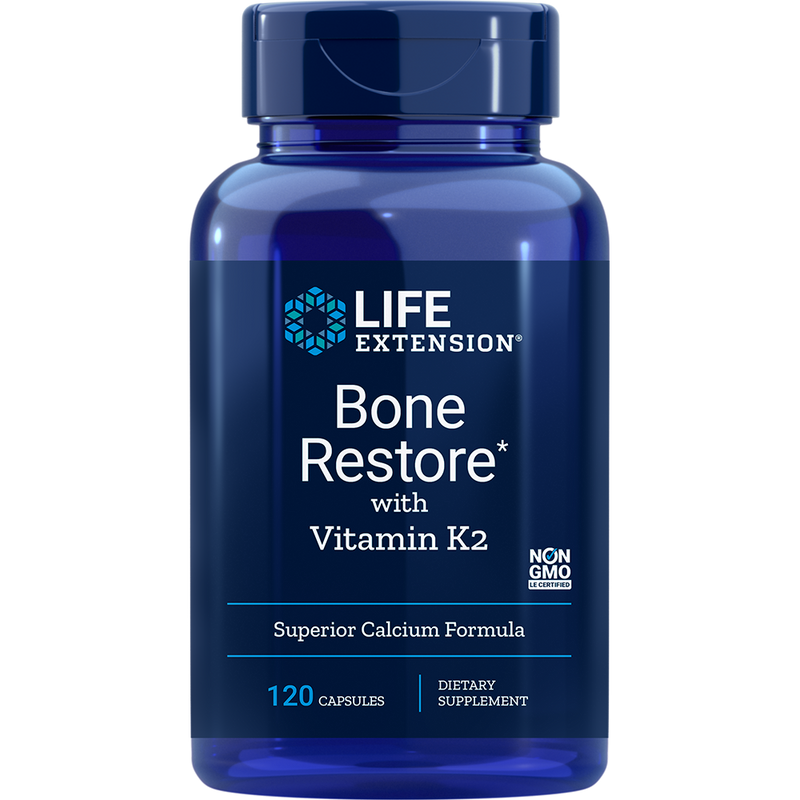 Bone Restore with Vitamin K2 (120 Capsules)