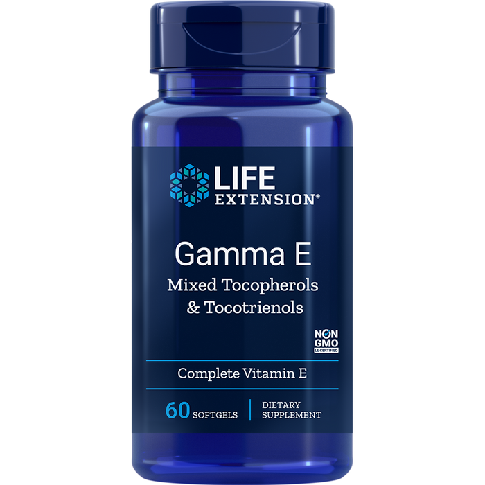 Gamma E Mixed Tocopherol & Tocotrienols (60 Softgels)-Vitamins & Supplements-Life Extension-Pine Street Clinic