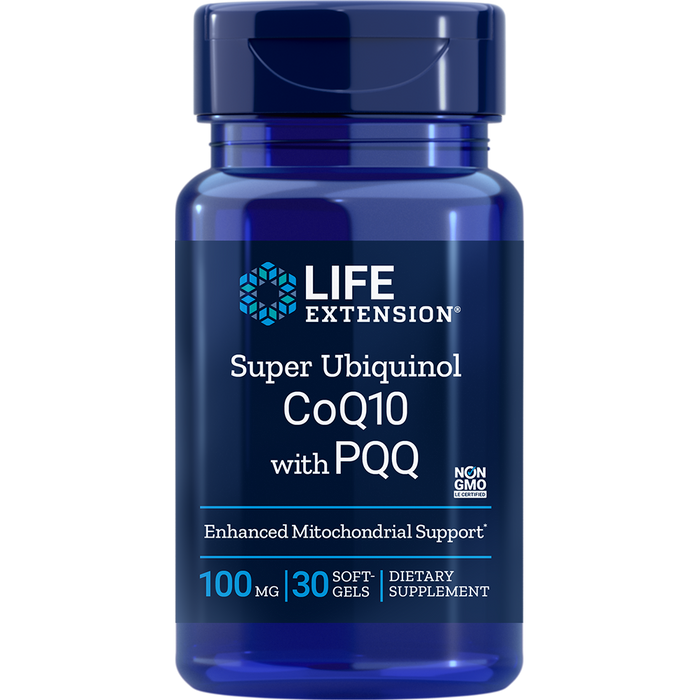 Life Extension Super Ubiquinol CoQ10 with BioPQQ (30 Softgels)