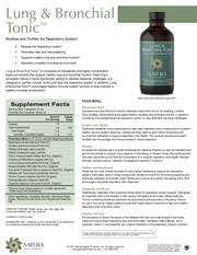 Lung & Bronchial Tonic (4 Fluid Ounces)