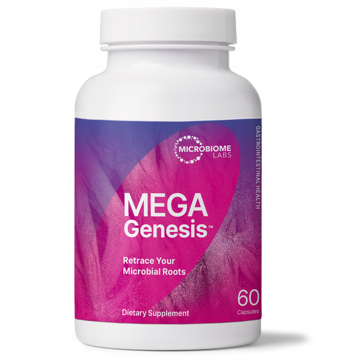 MegaGenesis (60 Capsules)-Vitamins & Supplements-Microbiome Labs-Pine Street Clinic