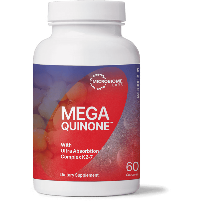 MegaQuinone K2-7 (60 Capsules)-Microbiome Labs-Pine Street Clinic