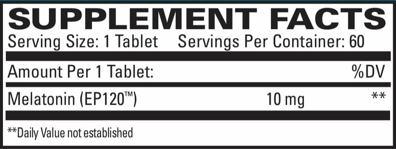 Melatonin (10 mg) (60 Tablets)