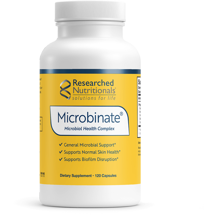 Microbinate (120 Capsules)-Vitamins & Supplements-Researched Nutritionals-Pine Street Clinic